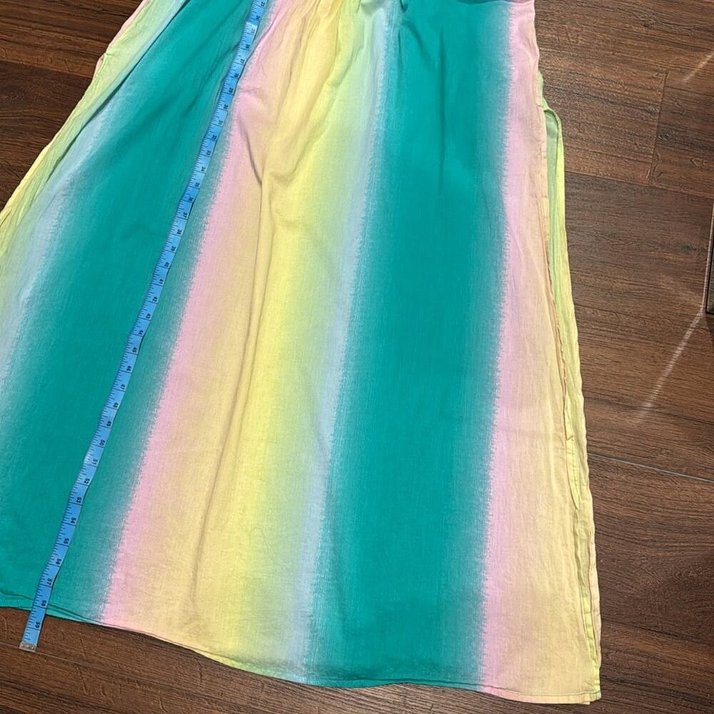 ASOS Halter Neck Colorful Beach Swim Dress with side Slits. - Picture 11 of 12